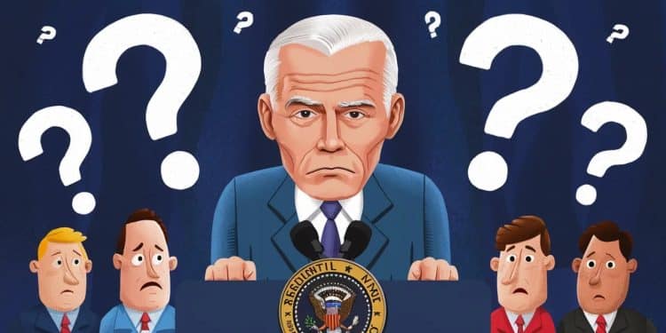 Joe Biden refuse de se retirer malgré les inquiétudes - Viral Mag Président américain Joe Biden reste candidat pour 2024 en dépit des doutes sur son état physique et mental Démocrates divisés Viral Mag