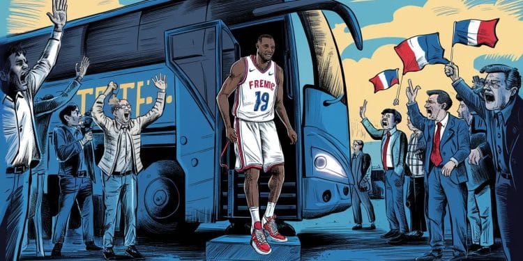 La star NBA Joel Embiid a reçu un accueil mitigé à son arrivée en France avec Team USA pour les JO de Paris 2024 Retour sur la polémique   Viral Mag