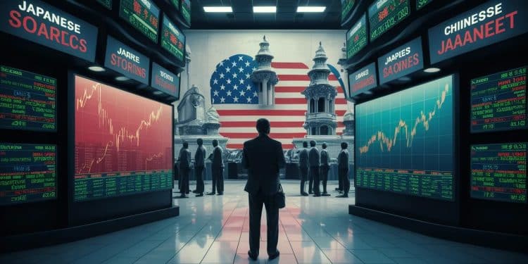 La Bourse de Tokyo en Hausse, les Places Chinoises Reculent - Viral Mag La Bourse de Tokyo poursuit sa dynamique haussière dans le sillage de Wall Street tandis que les places chinoises sont en retrait Viral Mag