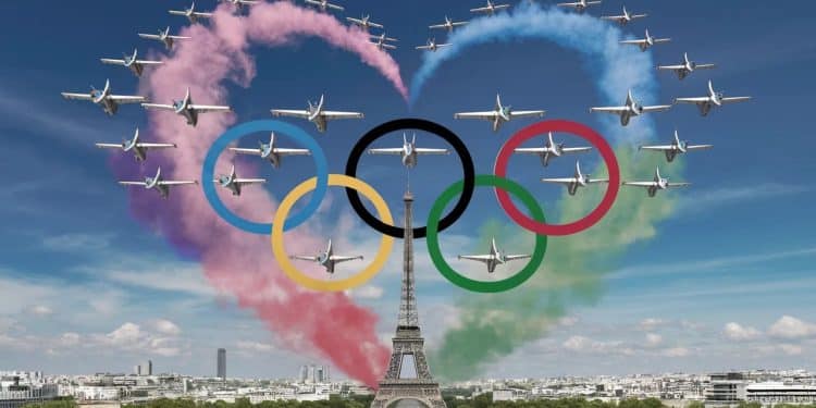 La Célèbre Patrouille de France Éblouira le Ciel de Paris - Viral Mag Découvrez le spectacle aérien époustouflant prévu par la Patrouille de France lors de la cérémonie douverture des JO Paris 2024 Viral Mag