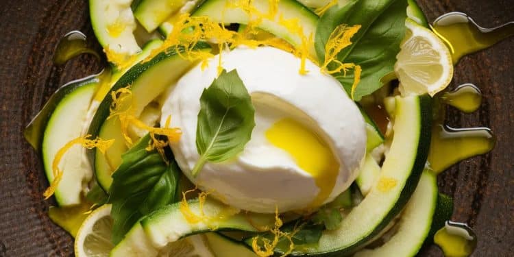 Découvrez la recette rafraîchissante et sans cuisson de crudo de courgettes à la burrata de Giada De Laurentiis parfaite pour lété    Viral Mag