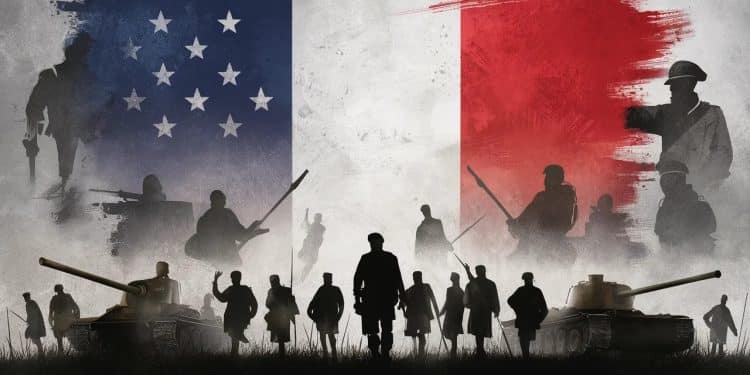 La France rend hommage aux libérateurs pour le 14 Juillet - Viral Mag 80 ans après le défilé du 14 Juillet mettra à lhonneur les unités ayant participé à la Libération en 1944 Un moment fort de commémoration Viral Mag