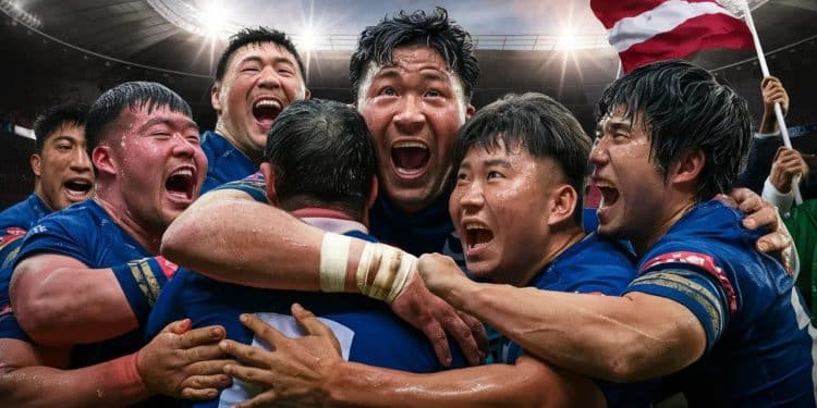 La Géorgie Triomphe du Japon dans un Match de Rugby Historique - Viral Mag Découvrez comment la Géorgie a réussi à simposer face au Japon lors dun match de rugby palpitant Un exploit inattendu qui restera dans les annales Viral Mag
