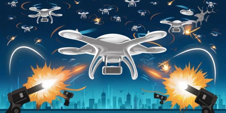 La Russie Pulvérise 75 Drones Ukrainiens En Une Nuit - Viral Mag Moscou annonce avoir abattu 75 drones ukrainiens dans la nuit du 22 juillet dont 47 rien que dans la région de Rostov La guerre des drones sintensifie Viral Mag