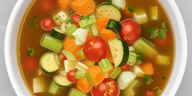 La Soupe Minceur aux Légumes : Le Secret pour Perdre du Poids Sainement - Viral Mag Découvrez la recette de la soupe minceur aux légumes un allié de taille pour perdre du poids tout en se régalant Facile à préparer et riche en nutriments    Viral Mag