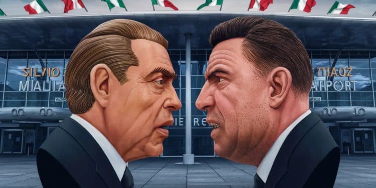 L’Aéroport de Milan Rebaptisé d’après Silvio Berlusconi ? - Viral Mag Le projet du ministre Salvini de renommer laéroport de Milan en hommage à Berlusconi soulève la controverse Découvrez les réactions   Viral Mag
