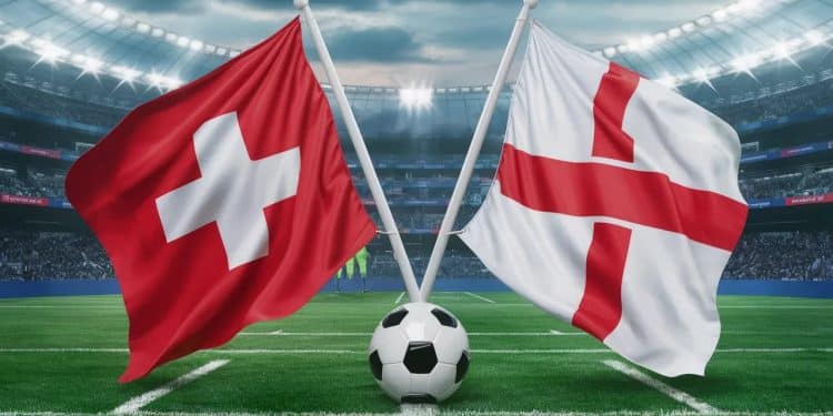 L’Angleterre méfiante face à la surprenante Suisse à l’Euro 2024 - Viral Mag Les Three Lions décevants depuis le début de lEuro affrontent une Nati suisse qui monte en puissance Un quart de finale indécis Viral Mag