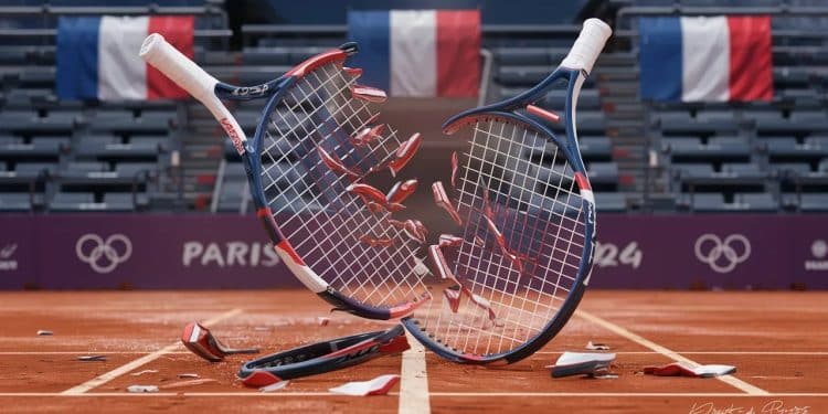 Le Fiasco Olympique du Tennis Français à Paris 2024 - Viral Mag Aucun Français en quart de finale du tournoi olympique de tennis une première depuis 1996 Ivan Ljubicic veut démissionner Viral Mag