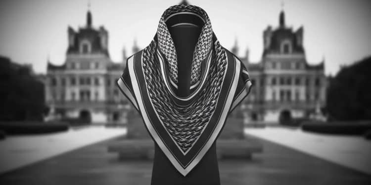 Le keffieh de Rima Hassan enflamme la polémique politique - Viral Mag Le foulard palestinien arboré par Rima Hassan aux côtés de Jean Luc Mélenchon lors des législatives soulève un débat houleux Décryptage Viral Mag