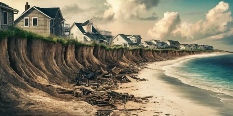 Découvrez limpact de lérosion côtière sur le marché immobilier du littoral français Une étude révèle une baisse significative des prix dans les zones à risque   Viral Mag