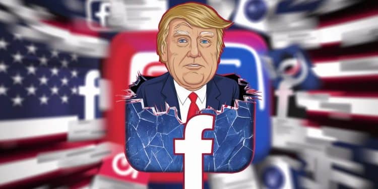 Après des restrictions imposées suite à lassaut du Capitole en 2021 Meta lève les limitations sur les comptes de Donald Trump à lapproche de la présidentielle 2024   Viral Mag