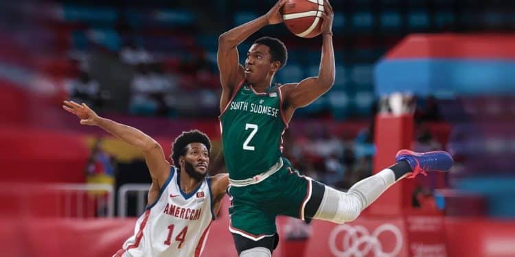 Exploit historique du Soudan du Sud face aux États Unis en préparation des JO 2024   LeBron James sauve lhonneur américain in extremis   Viral Mag