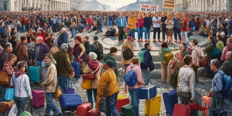 Le surtourisme en Espagne pousse les habitants à bout - Viral Mag Manifestations anti tourisme slogans hostiles autocollants provocateurs Les Espagnols nen peuvent plus du tourisme de masse et le font savoir Viral Mag