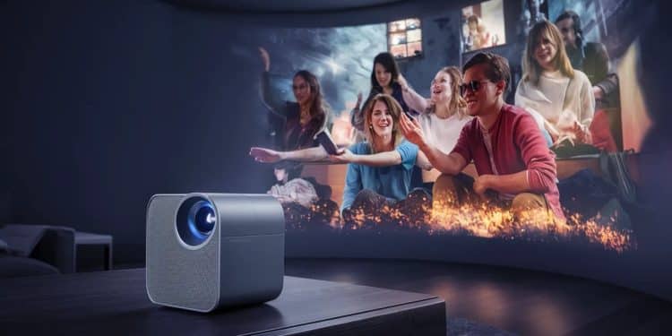 Le vidéoprojecteur Hisense C1 va transformer votre salon - Viral Mag Découvrez le Hisense C1 le vidéoprojecteur compact et polyvalent qui va révolutionner vos soirées cinéma et gaming à la maison Viral Mag