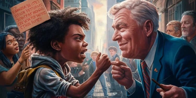 Législatives 2024 : Gabriel Attal interpellé par un jeune électeur indigné - Viral Mag Un échange tendu entre Gabriel Attal et un jeune homme de 22 ans soulève des questions sur les engagements électoraux du gouvernement face à lextrême droite Viral Mag