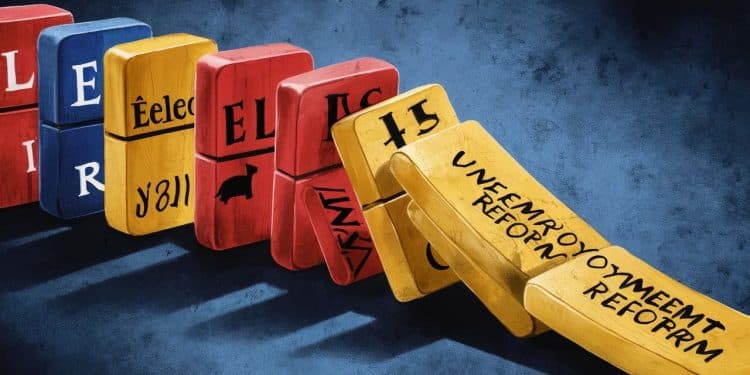 Après léchec électoral du camp Macron aux législatives de 2024 le Premier ministre Gabriel Attal annonce la suspension de la controversée réforme de lassurance chômage   Viral Mag