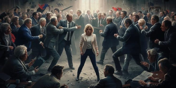 Marine Le Pen dénonce les  magouilles  du NFP incapable de saccorder sur un Premier ministre et redoute larrivée dun  gouvernement technique  qui agirait contre les intérêts du peuple   Viral Mag