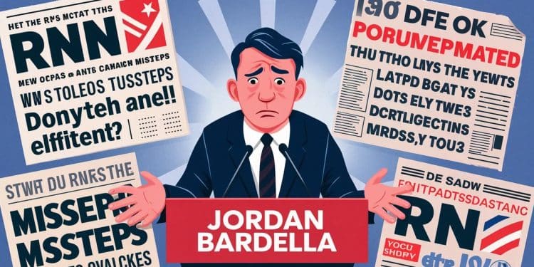 Législatives 2024 : Les erreurs assumées par Jordan Bardella après la défaite du RN - Viral Mag Après la déroute du RN aux législatives Jordan Bardella reconnaît des erreurs de campagne et promet de revenir plus fort aux prochains scrutins Viral Mag