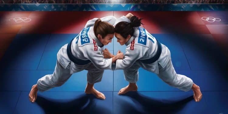 Découvrez comment Shirine Boukli grande chance de médaille tricolore a battu la Turque Tugce Beder en  48 kg pour son entrée dans les JO de Paris 2024 dans une salle en effervescence   Viral Mag