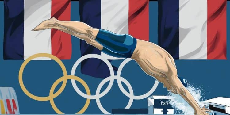 Léon Marchand, l’irrésistible ascension d’un prodige de la natation française - Viral Mag Des JO de Paris à lhorizon découvrez le parcours et les ambitions de Léon Marchand le jeune nageur français qui compte bien marquer lhistoire Viral Mag