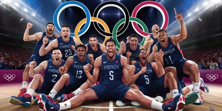 L’Équipe de France de Basket Brille Lors de Son Premier Match aux JO 2024 - Viral Mag Les Bleus ont fait sensation lors de leur premier match contre le Brésil aux JO de Paris 2024 Découvrez les moments forts de cette rencontre épique   Viral Mag