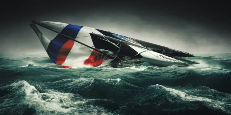 Malgré une saison prometteuse léquipe de France de voile rate la dernière étape du SailGP à San Francisco suite à une impressionnante sortie de route Retour sur cette déception   Viral Mag