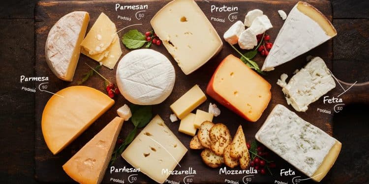 Découvrez notre top 10 des fromages les plus protéinés pour une alimentation équilibrée Parmesan mozzarella féta Lequel est votre favori    Viral Mag