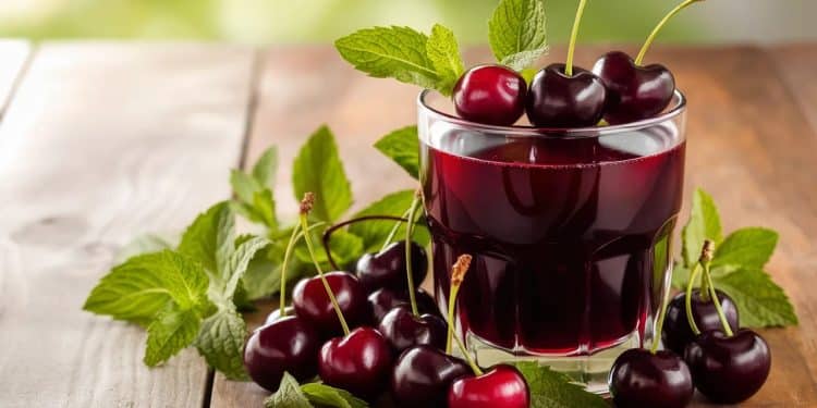 Les Bienfaits Insoupçonnés du Jus de Cerise Aigre - Viral Mag Découvrez comment le jus de cerise aigre peut booster votre sommeil soulager vos douleurs musculaires et bien plus encore Les dernières recherches révèlent des avantages surprenants pour votre santé Viral Mag
