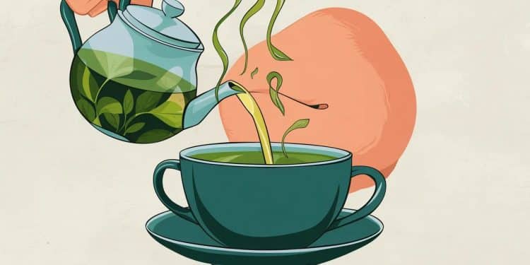 Les Bienfaits Insoupçonnés du Thé Vert pour Soulager les Ballonnements - Viral Mag Découvrez comment le thé vert peut vous aider à dire adieu aux ballonnements inconfortables Apprenez les bienfaits surprenants de cette boisson millénaire Viral Mag