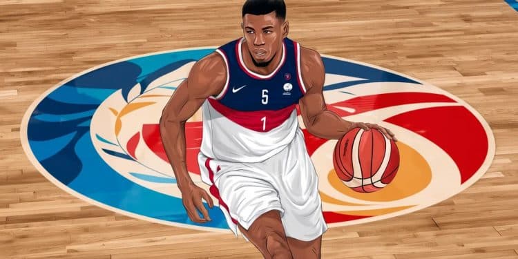 Léquipe de France masculine de basket entre dans son tournoi olympique avec lobjectif de décrocher une médaille grâce à sa nouvelle star Victor Wembanyama   Viral Mag