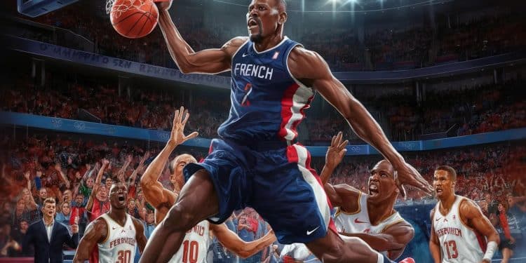 Les Bleus éclairent la voie olympique avec panache - Viral Mag Retour sur la victoire convaincante de léquipe de France de basket face au Brésil et découvrez les notes des joueurs clés comme Wembanyama et Batum   Viral Mag
