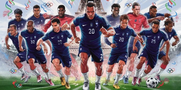 Les Bleus en préparation pour les Jeux olympiques 2024 - Viral Mag Suivez le parcours de léquipe de France olympique dans sa préparation pour les JO de Paris 2024 Matchs amicaux joueurs clés enjeux  tout ce quil faut savoir   Viral Mag