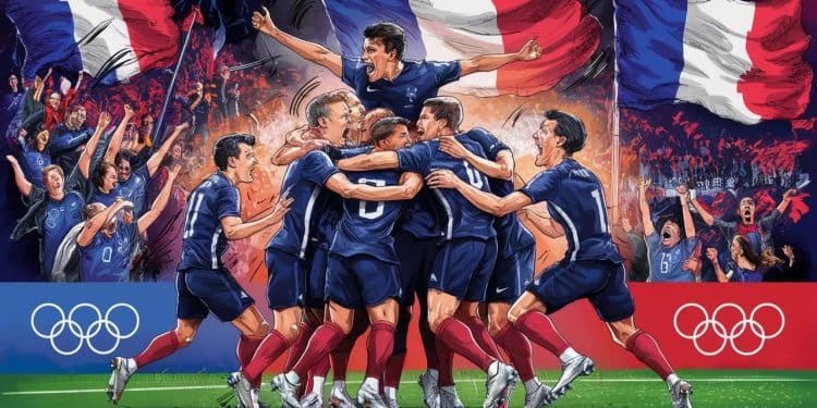 Les Bleus Olympiques Démarrent en Trombe aux JO de Paris 2024 - Viral Mag Les Bleus de Thierry Henry ont fait une entrée remarquée aux Jeux Olympiques de Paris 2024 simposant facilement 3 0 face aux États Unis lors de leur match inaugural Viral Mag