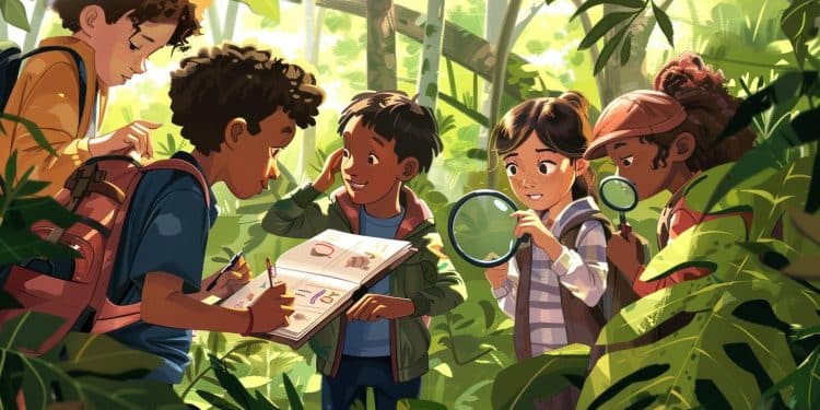 En France des écoles innovantes intègrent la nature dans leur pédagogie Découvrez comment ces établissements aident les enfants à se reconnecter au vivant   Viral Mag