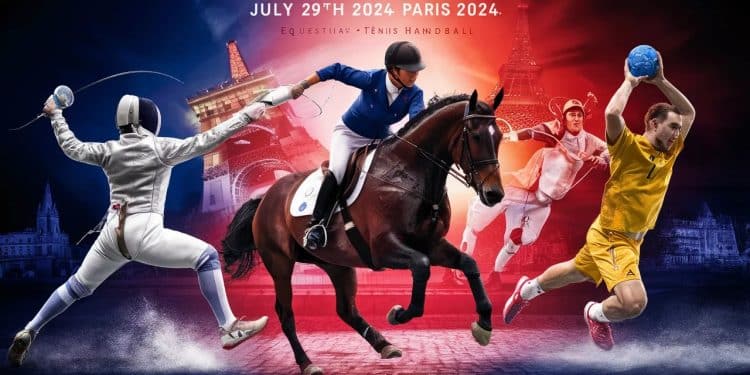 Plongez au cœur des JO Paris 2024  Découvrez les disciplines phares au programme du 29 juillet  escrime équitation tennis hand Frissons garantis    Viral Mag