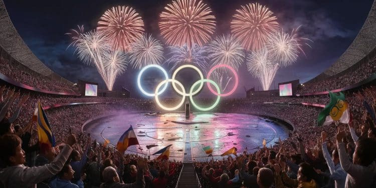 Revivez les instants magiques de la cérémonie douverture des Jeux Olympiques de Paris 2024  performances iconiques stars éblouissantes et émotions intenses   Viral Mag