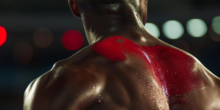 Découvrez le secret derrière les étranges marques rouges qui parsèment le corps des athlètes olympiques Une thérapie ancestrale pour booster les performances   Viral Mag