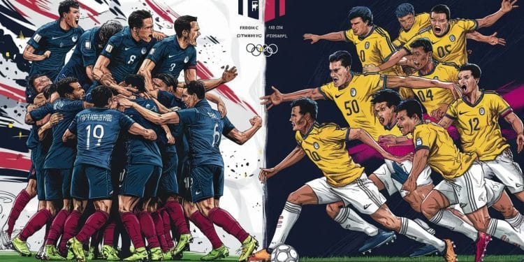 Les Tops et les Flops d’un Match Olympique à Rebondissements - Viral Mag Revivez les moments forts du match France Colombie aux JO Paris 2024  le brillant début des Bleues la baisse de régime fatale et la performance décevante de Wendie Renard   Viral Mag