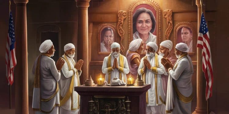 Les villageois indiens prient pour la réussite de Kamala Harris - Viral Mag Dans le village natal du grand père de Kamala Harris les prêtres hindous multiplient les prières pour la victoire de la candidate démocrate Viral Mag