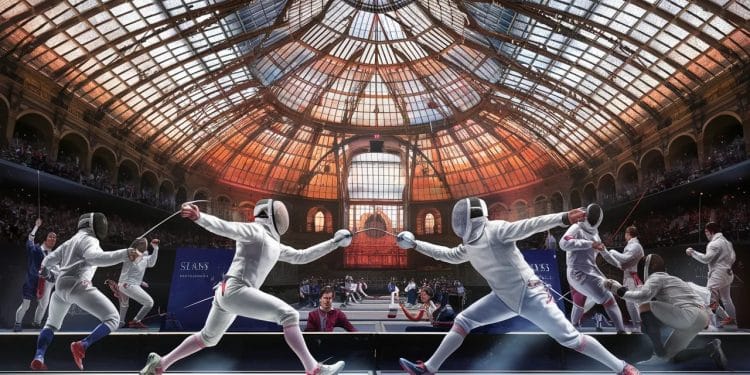 L’Escrime Française Brille Sous la Voûte Majestueuse du Grand Palais - Viral Mag Les escrimeurs français ont offert un spectacle grandiose lors des premiers jours de compétition au Grand Palais malgré quelques couacs techniques   Viral Mag