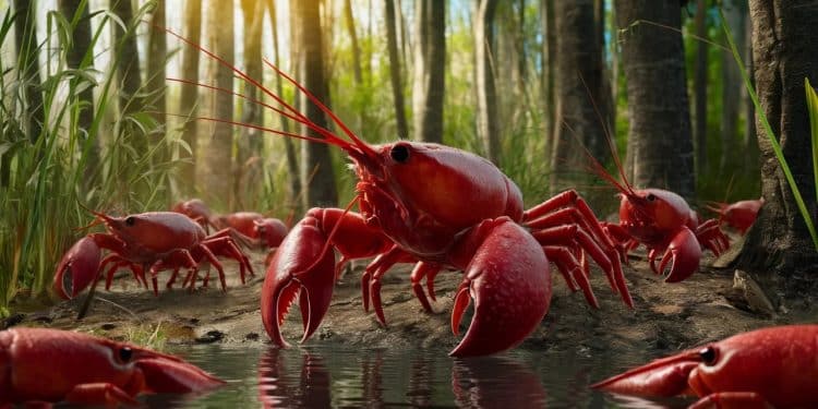L’invasion des écrevisses de Louisiane en Gironde - Viral Mag Les écrevisses de Louisiane prolifèrent en Gironde cet été favorisées par les fortes pluies Découvrez limpact de cette espèce invasive Viral Mag