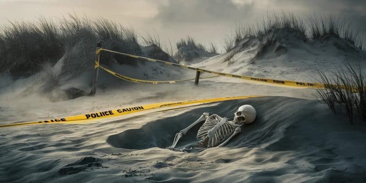 Macabre Découverte sur une Plage : Des Os Humains Retrouvés à Lacanau - Viral Mag Un promeneur et son chien font une découverte choquante sur une plage de Lacanau Une enquête est ouverte pour élucider ce mystère troublant Viral Mag