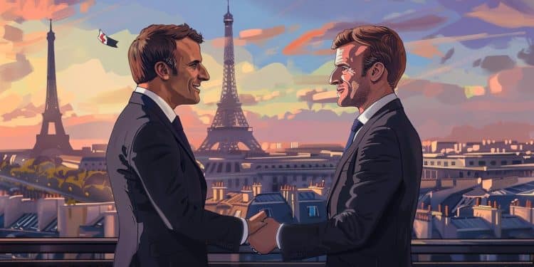 Découvrez la véritable raison derrière la plaisanterie dEmmanuel Macron sur Antoine Griezmann et les JO 2024 Une anecdote révélatrice des coulisses de lÉlysée   Viral Mag