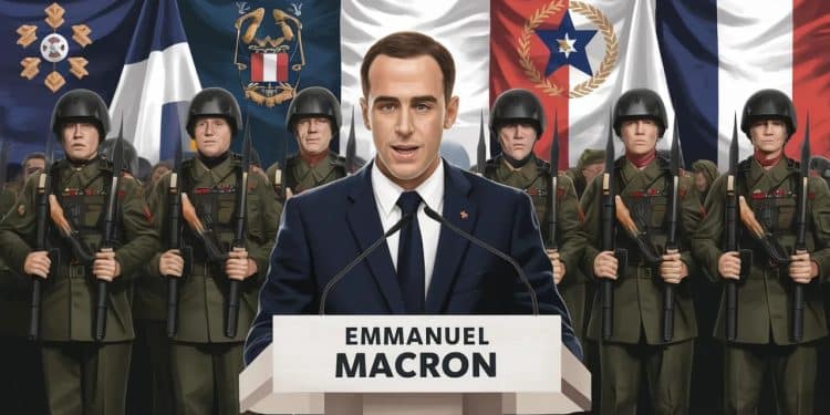 Macron promet la continuité face aux armées - Viral Mag Le président Emmanuel Macron sest adressé aux armées lors de la traditionnelle allocution du 14 juillet promettant la continuité malgré les défis politiques Viral Mag