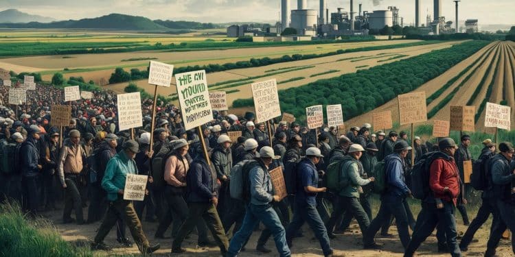 Manifestation Anti-Bassines : Vers Un Site Agro-Industriel Sensible - Viral Mag Les manifestants anti bassines se dirigent vers un site agro industriel classé Seveso en Vienne Découvrez les derniers développements Viral Mag