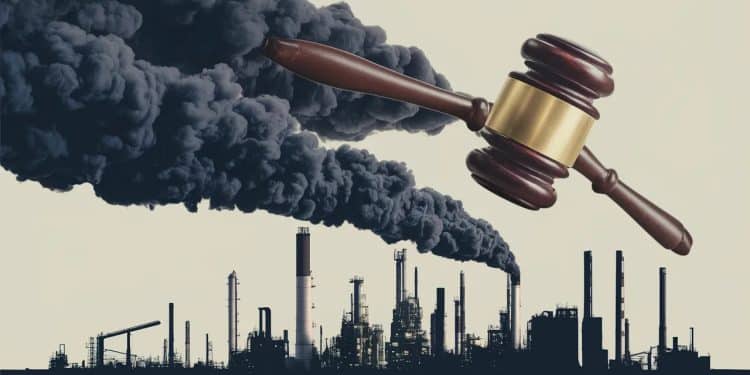 Marathon Oil reçoit une amende record pour pollution - Viral Mag Le géant pétrolier américain Marathon Oil écope dune amende sans précédent de 2415 millions de dollars pour ses émissions néfastes de gaz à effet de serre Viral Mag