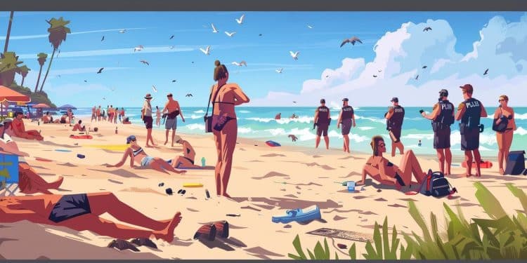 Face à la recrudescence des vols sur les plages marseillaises la ville renforce son dispositif de sécurité pour assurer la tranquillité des plagistes Découvrez les mesures mises en place   Viral Mag