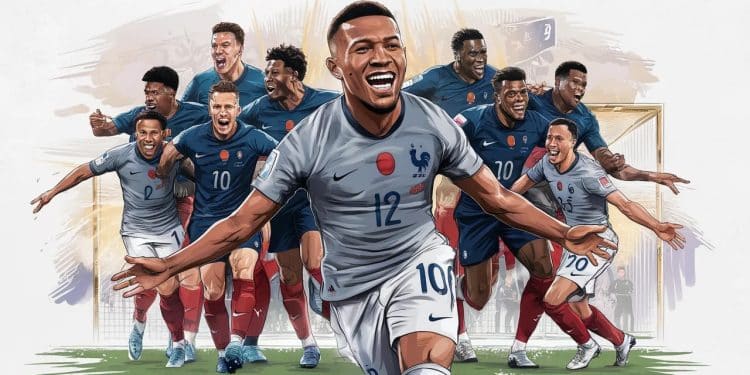 Mbappé Confiant Malgré Un Seul But À L’Euro 2024 - Viral Mag Kylian Mbappé capitaine des Bleus affiche sa confiance et sa satisfaction après la qualification de léquipe de France pour les demi finales de lEuro 2024 Viral Mag