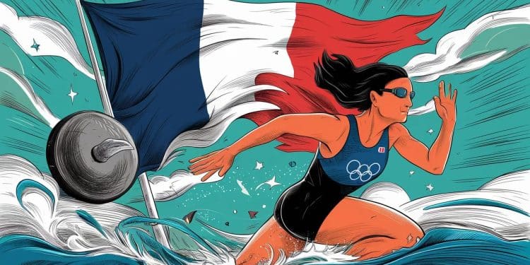 Mélina Robert Michon et Florent Manaudou ont été élus porte drapeaux de léquipe de France olympique pour les JO de Paris 2024 Découvrez leurs parcours dexception   Viral Mag