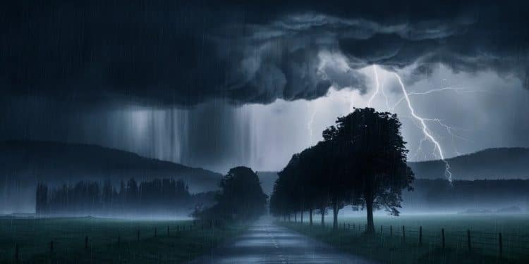 Météo : Retour des orages et fortes chaleurs mardi - Viral Mag Fortes pluies au nord ouest chaleur intense au sud est et risques dorages découvrez les prévisions météo détaillées pour ce mardi 9 juillet Viral Mag